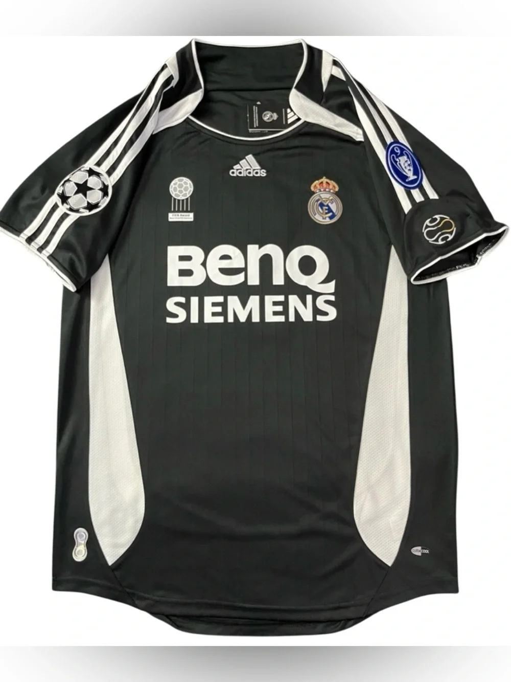 Beckham Real Madrid 2006/07 Retro Men’s Soccer Jersey Away World Cup ⚽️💯
